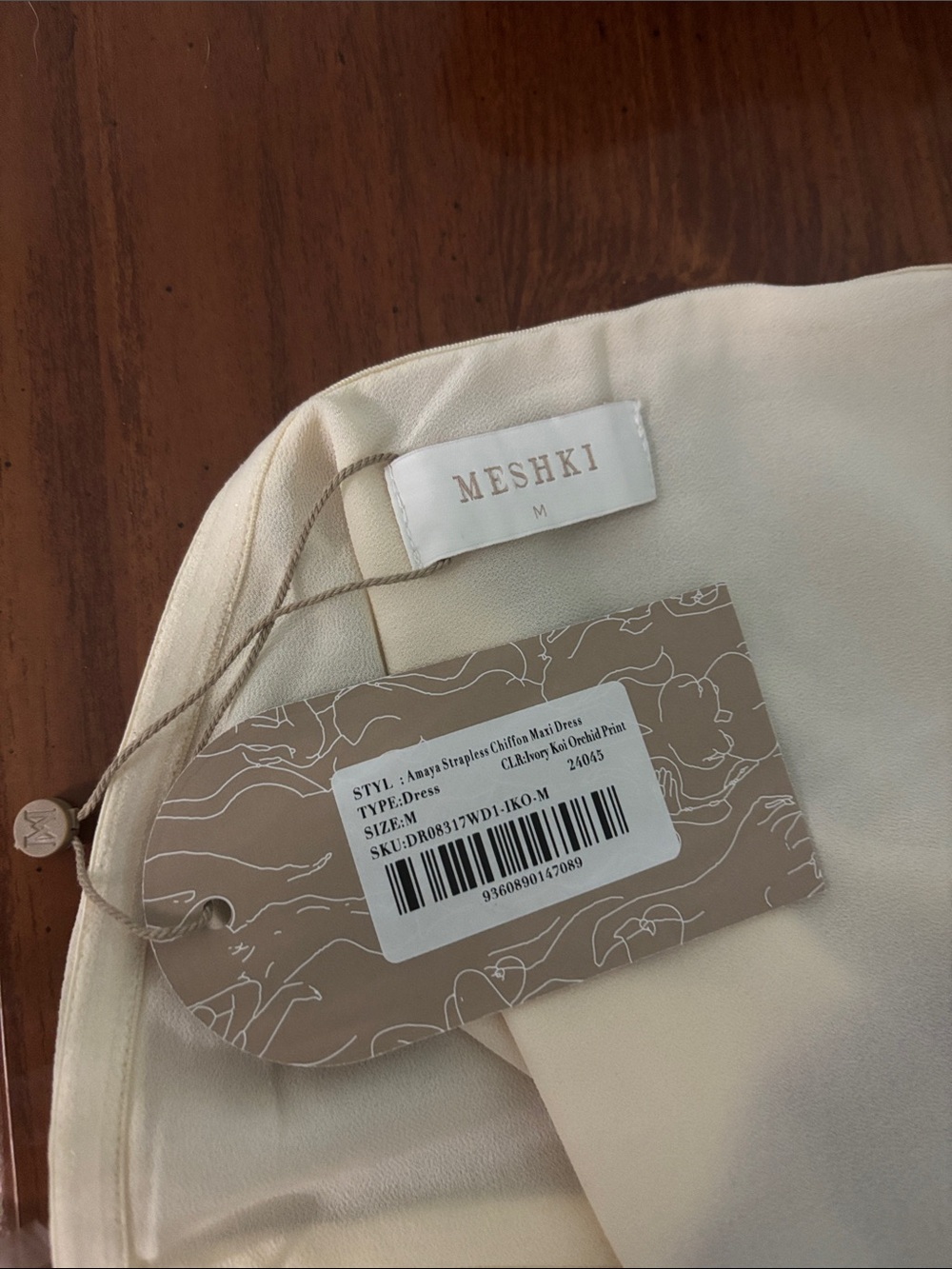 Meshki Amaya Strapless Madi Dress - Picture 3 of 4